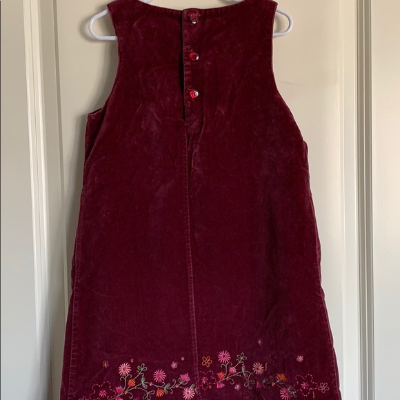 Velvet dress for girls - Picture 2 of 3